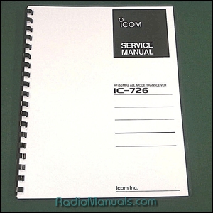 Icom IC-726 Service Manual